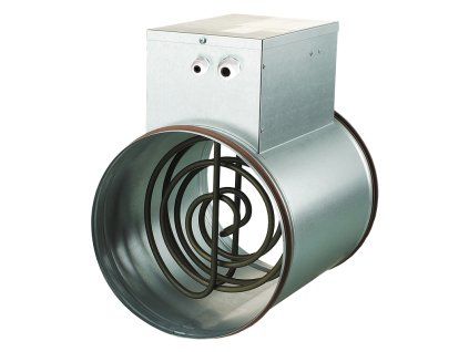Ohřívač vzduchu do potrubí 600W, 125 mm