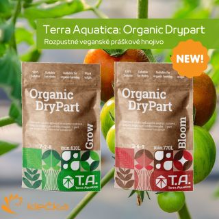 🆕 Don't panic, it's organic 🆕 Novinka od Terra Aquatica 🆕 Základní hnojiv na růst a květ 🆕